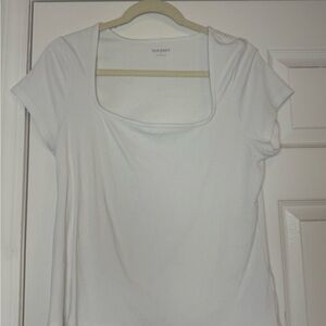 Old Navy Women's Classic White Short Sleeve Tee